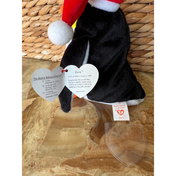 Bernie Baby Christmas Penguin - Picture 4 of 4